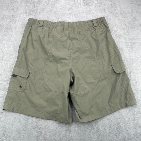 Vintage Nike ACG Cargo Shorts Mens Large Green All Conditions Reinforced Hiking - Picture 6 of 9